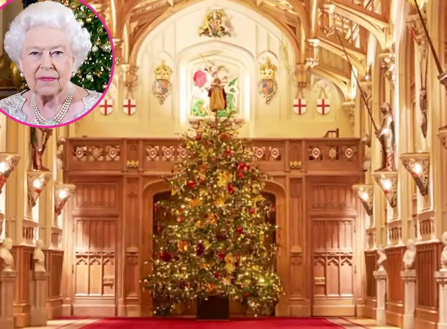 Celebrity Holiday Decorations of 2020 Queen Elizabeth II