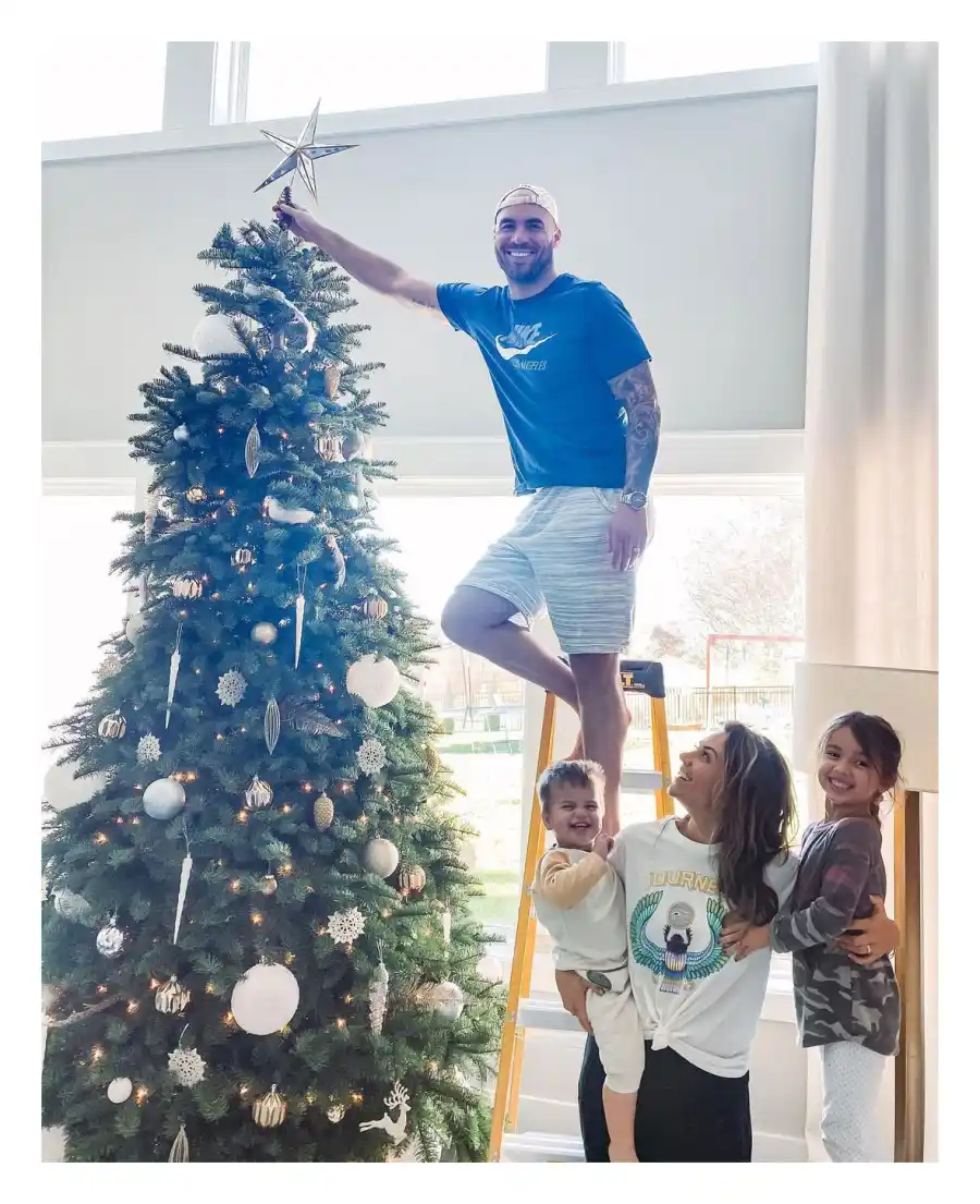 Jana Kramer and Mike Caussin Christmas Tree