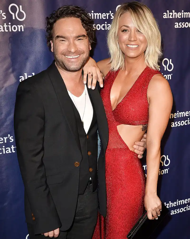 Johnny Galecki and Kaley Cuoco timeline