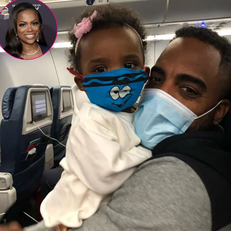 Kandi Burruss Real Housewives of Atlanta Kids Wearing Face Masks