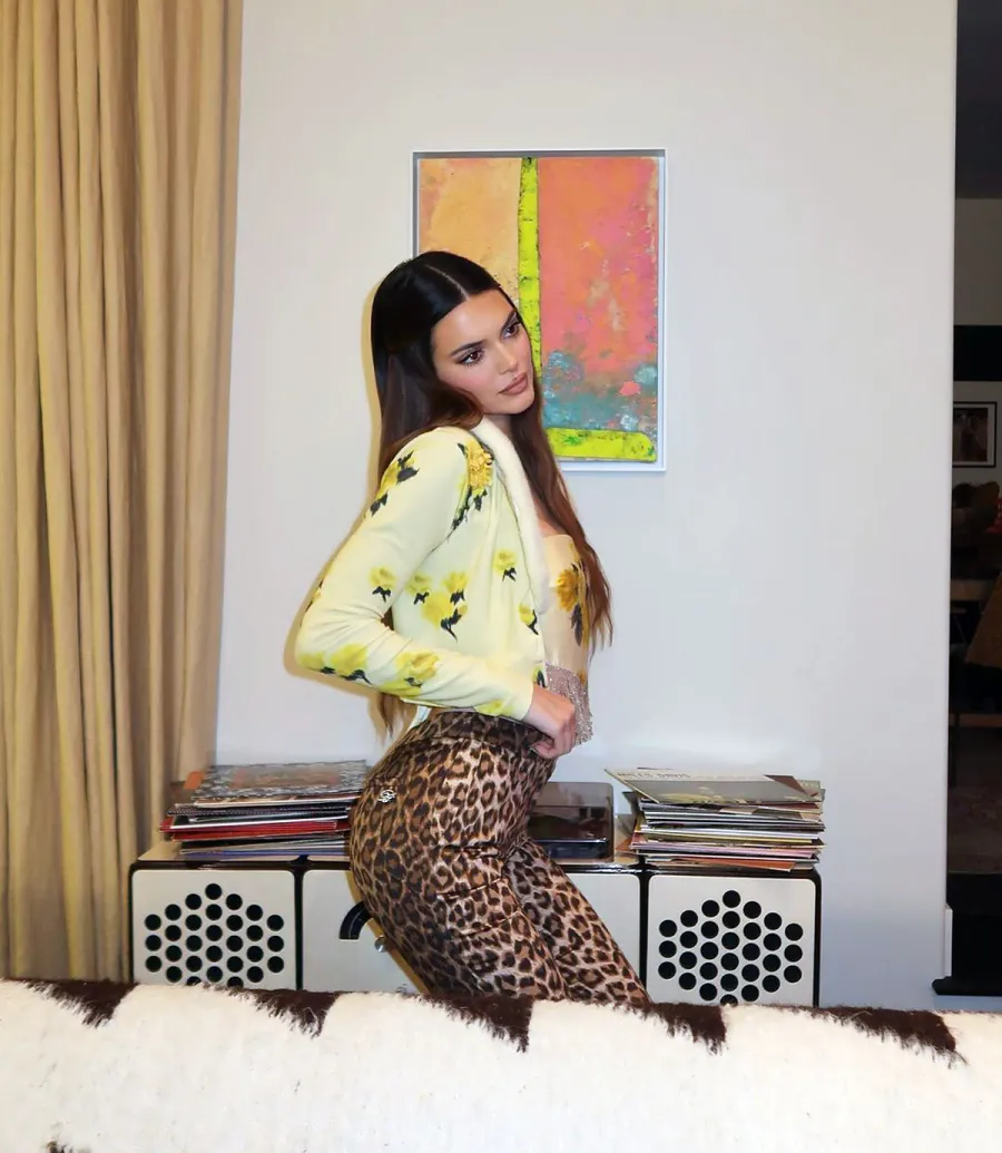 See the Kardashian-Jenner's Glamorous Christmas Eve Looks