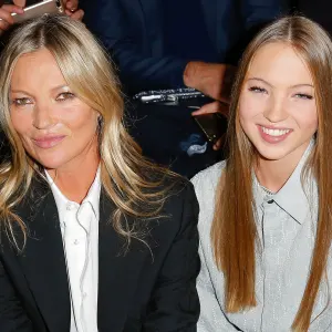 Kate Moss Drops Merch and Models the Clothes Alongside Her Daughter Lila