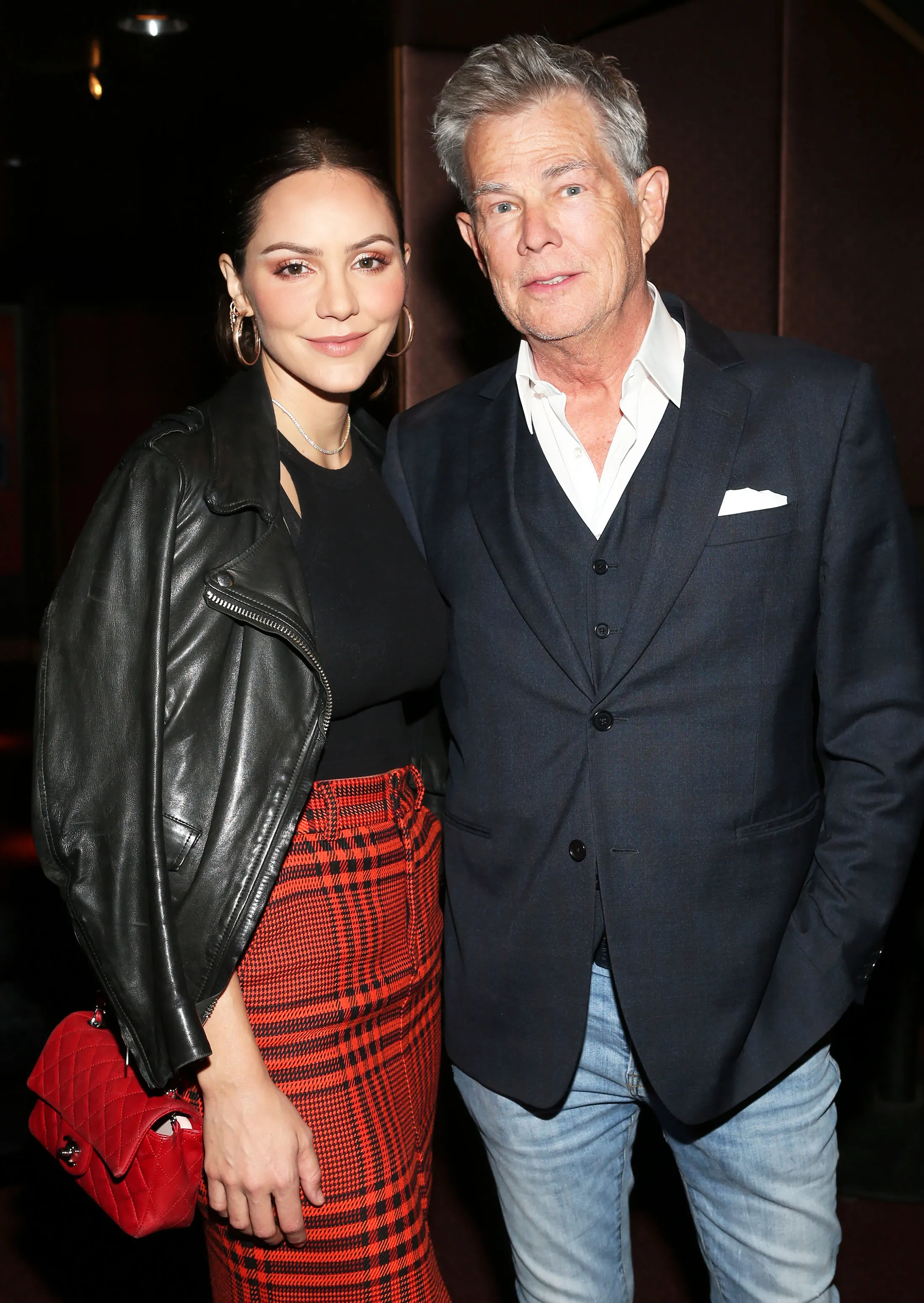 Pregnant Katharine McPhee Shows Baby Bump Progress on Walk With Husband David Foster