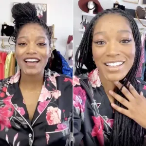 Keke Palmer Shares an 'Extreme Acne Makeup Coverage Tutorial' — Watch