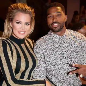 Khloe Kardashian Reunites With Tristan Thompson in Boston