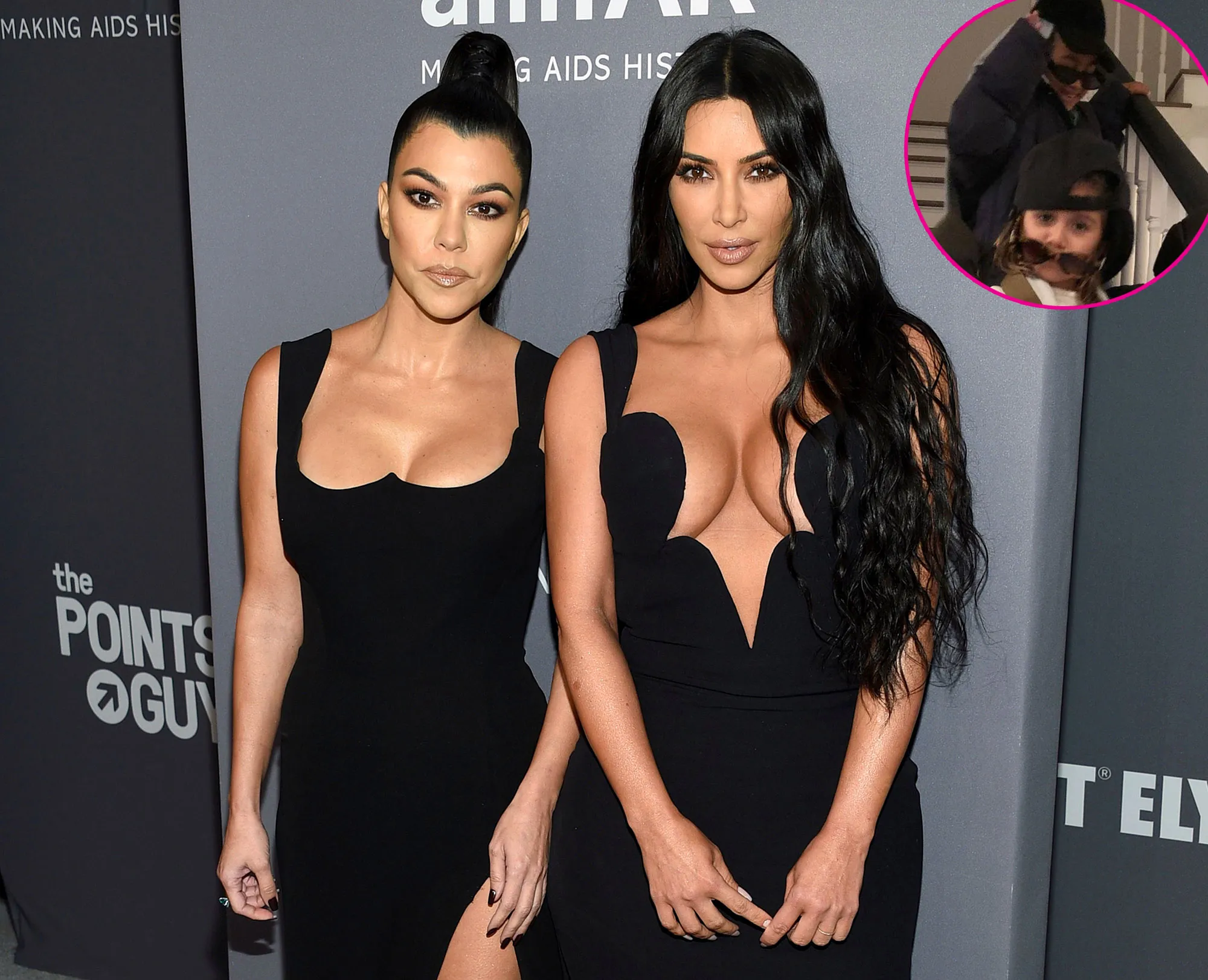 Kourtney Kardashian and Kim Kardashian Joke Daughters Penelope and North Are Much Cooler