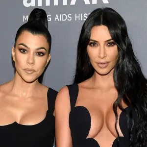 Kourtney Kardashian and Kim Kardashian Joke Daughters Penelope and North Are Much Cooler