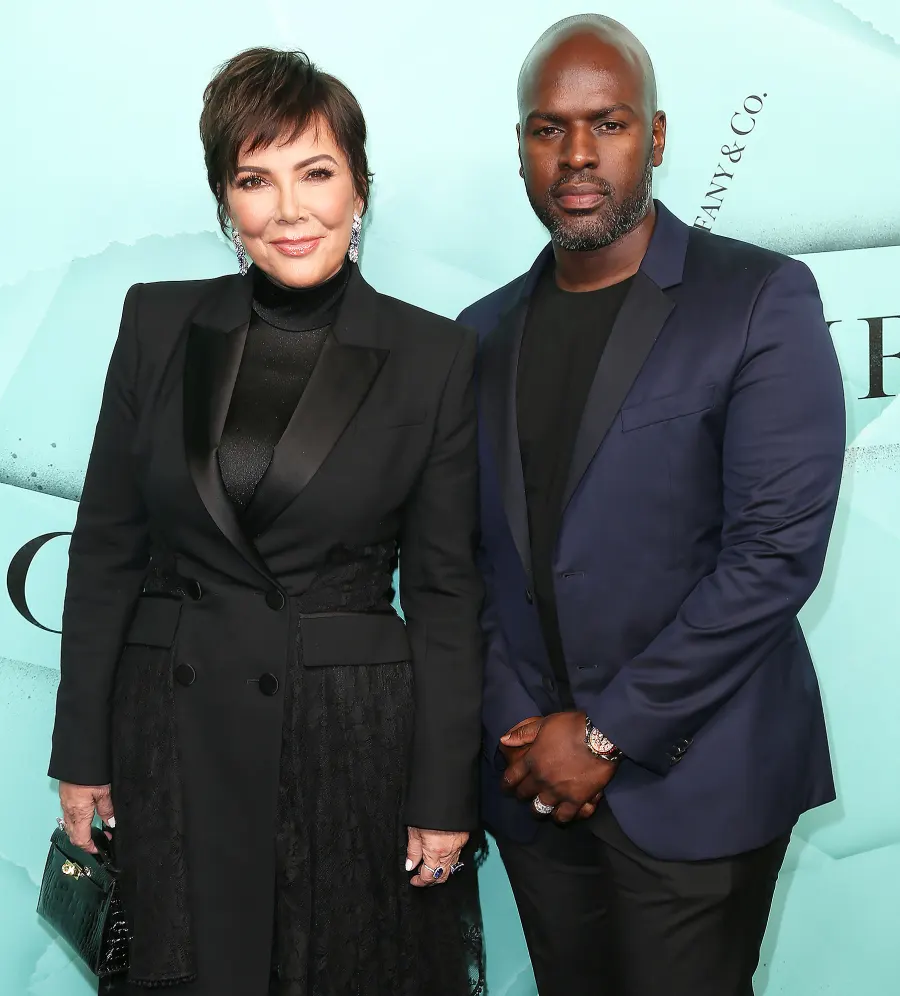 Kris Jenner and Corey Gamble