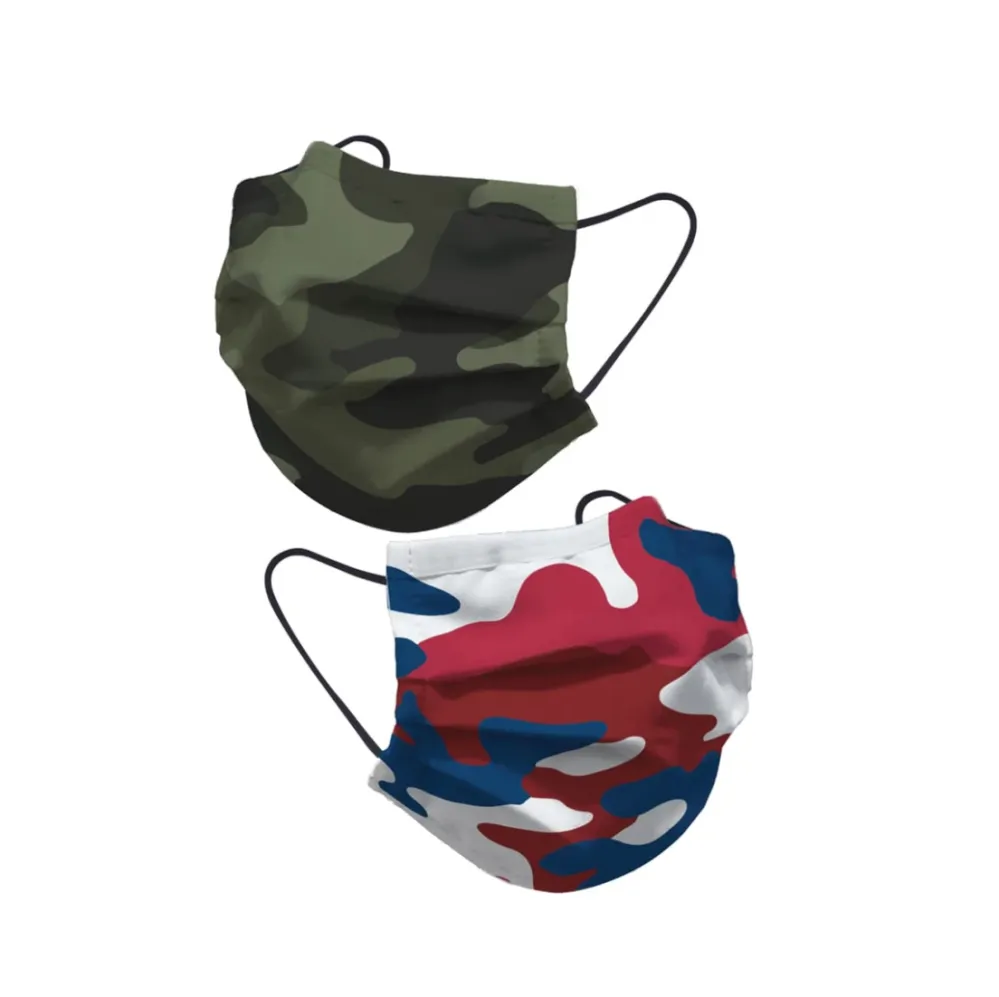 Lainiere Health | Men's Camo Cotton Face Mask Bundle (8-Pack)