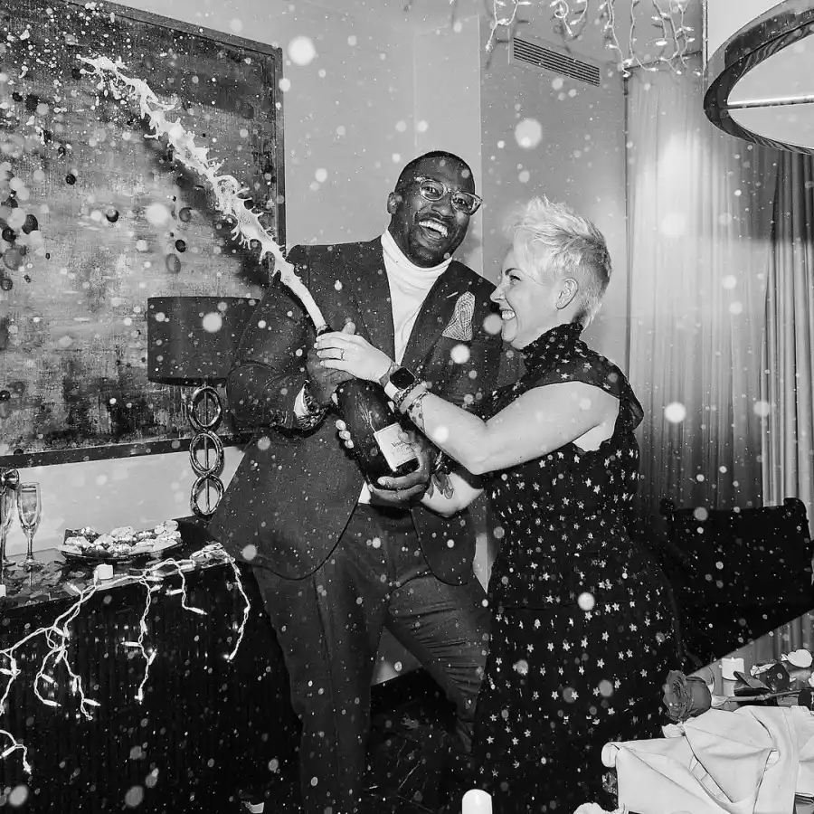 Marquel Martin and Kari Kaisner engaged