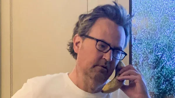 Could Matthew Perry's Chandler Bing Shirt BE Anymore Perfect?