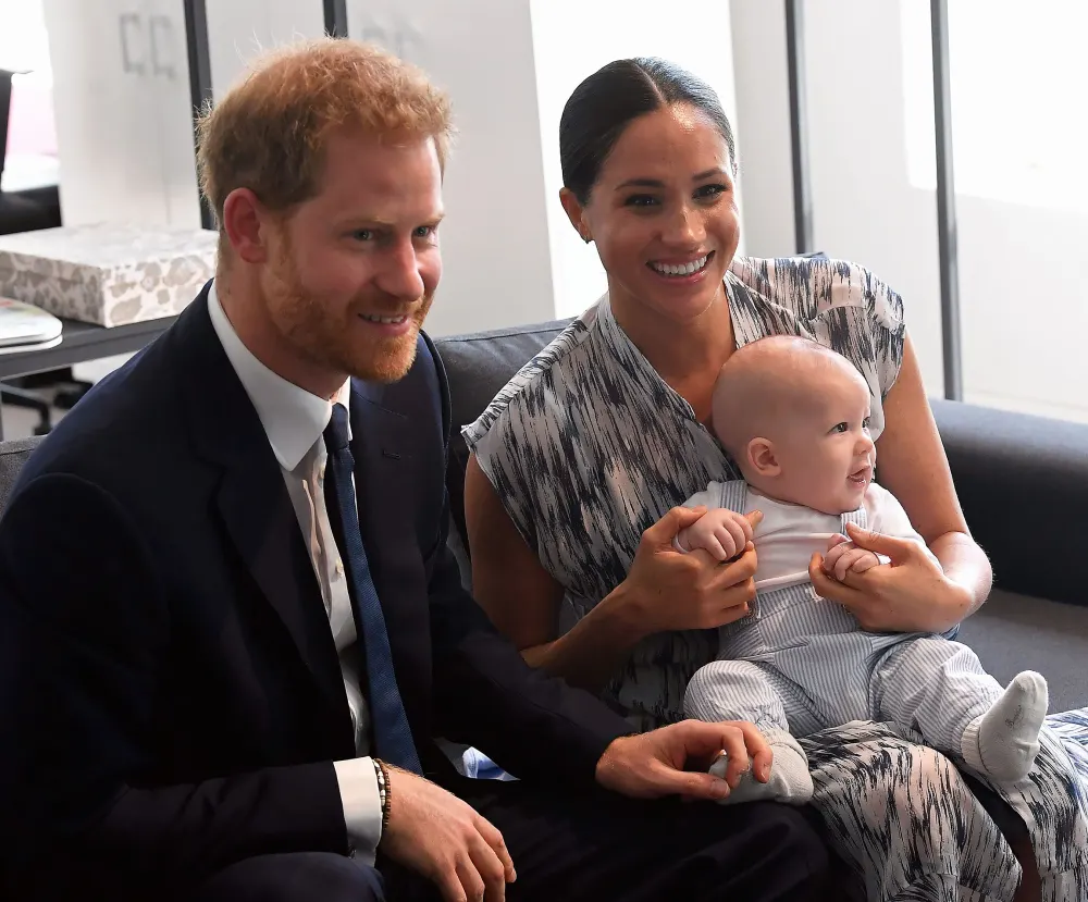 Prince Harry and Meghan Markle&rsquo;s Son Archie, 19 Months, Talks and Laughs in Podcast