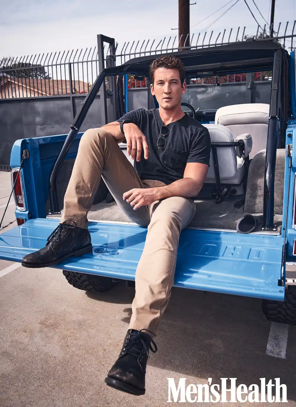 Miles Teller's Life is A Lot Less Stressful Since Marrying Keleigh Sperry Men's Health