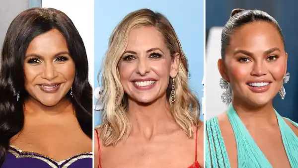 Mindy Kaling Sarah Michelle Gellar and Chrissy Teigen Stars Say Goodbye to 2020