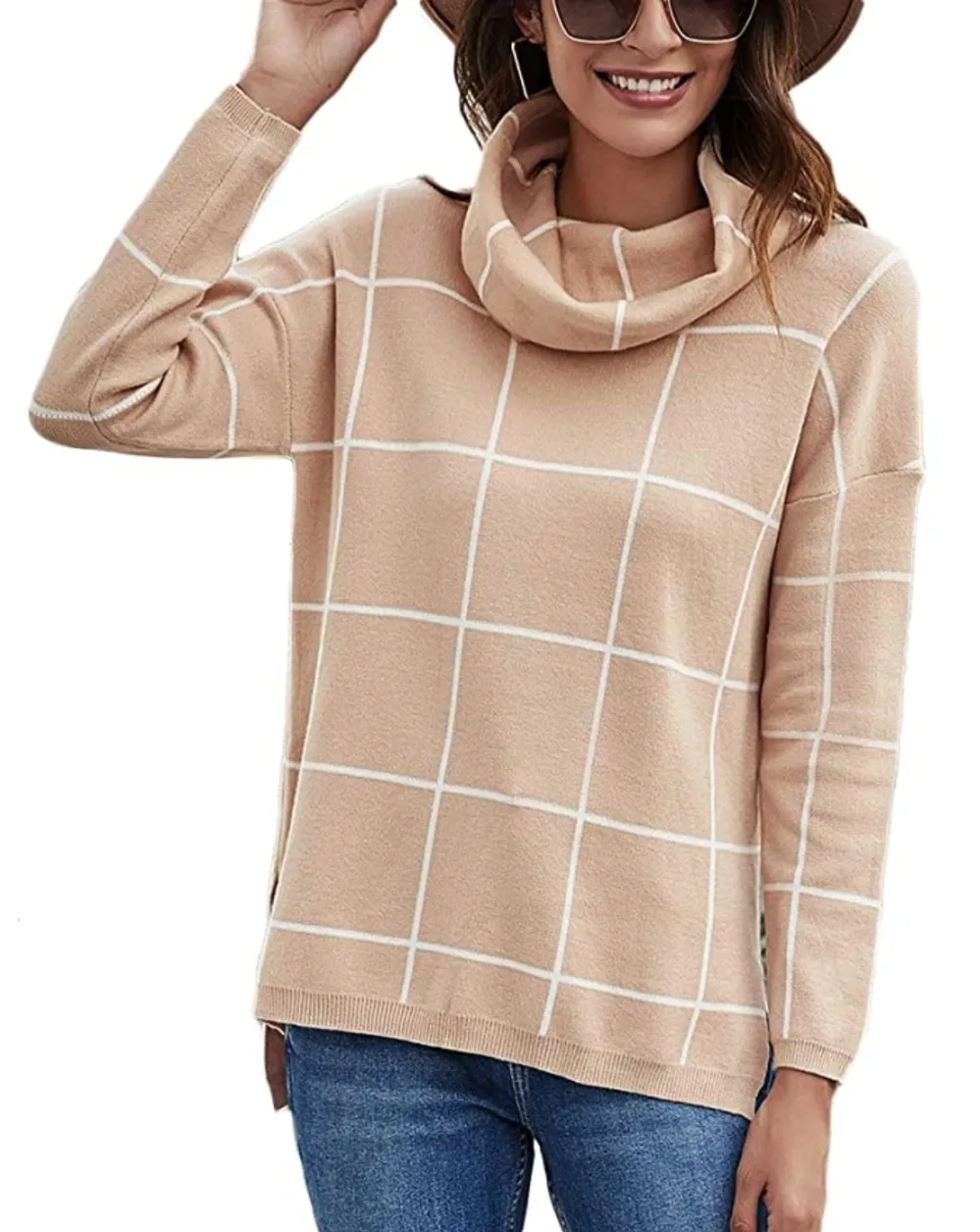 Naggoo Women's&nbsp;Turtleneck Knitted Sweater