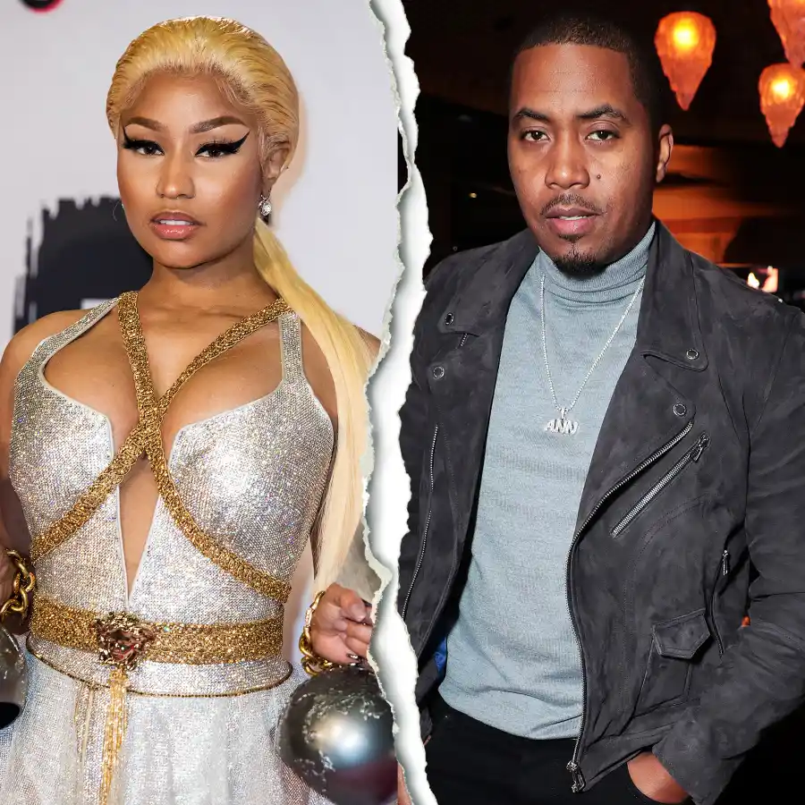 Nicki Minaj Nas split