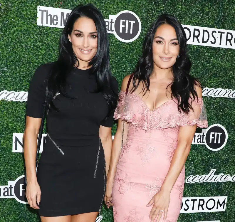 Nikki and Brie Bella Walk Us Through Their Cutest Family Pics