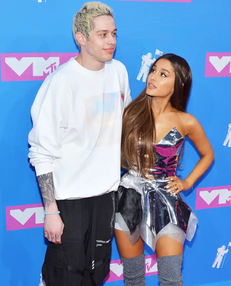 Pete Davidson and Ariana Grande