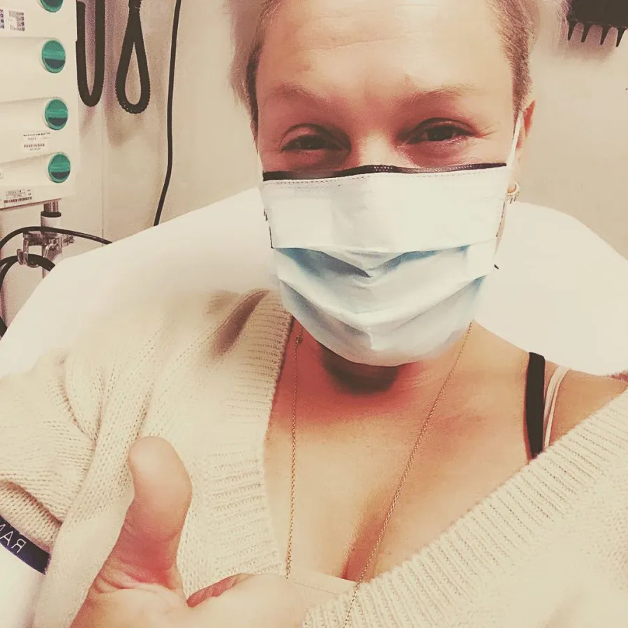 Pink Reveals She Fractured Her Ankle After Battling COVID, Staph Infection: '2020 Is the Gift That Keeps on Giving'