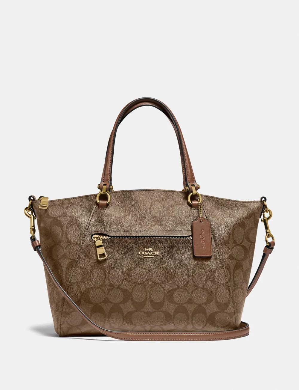 Prairie Satchel In Signature Canvas