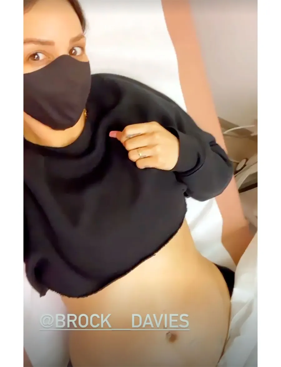 Pregnant Scheana Shay Shows Bare Bump at Ultrasound Appointment