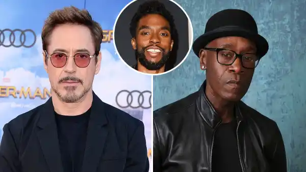 Robert Downey Jr. and Don Cheadle Honor Chadwick Boseman at MTV Movie TV Awards 2020 p