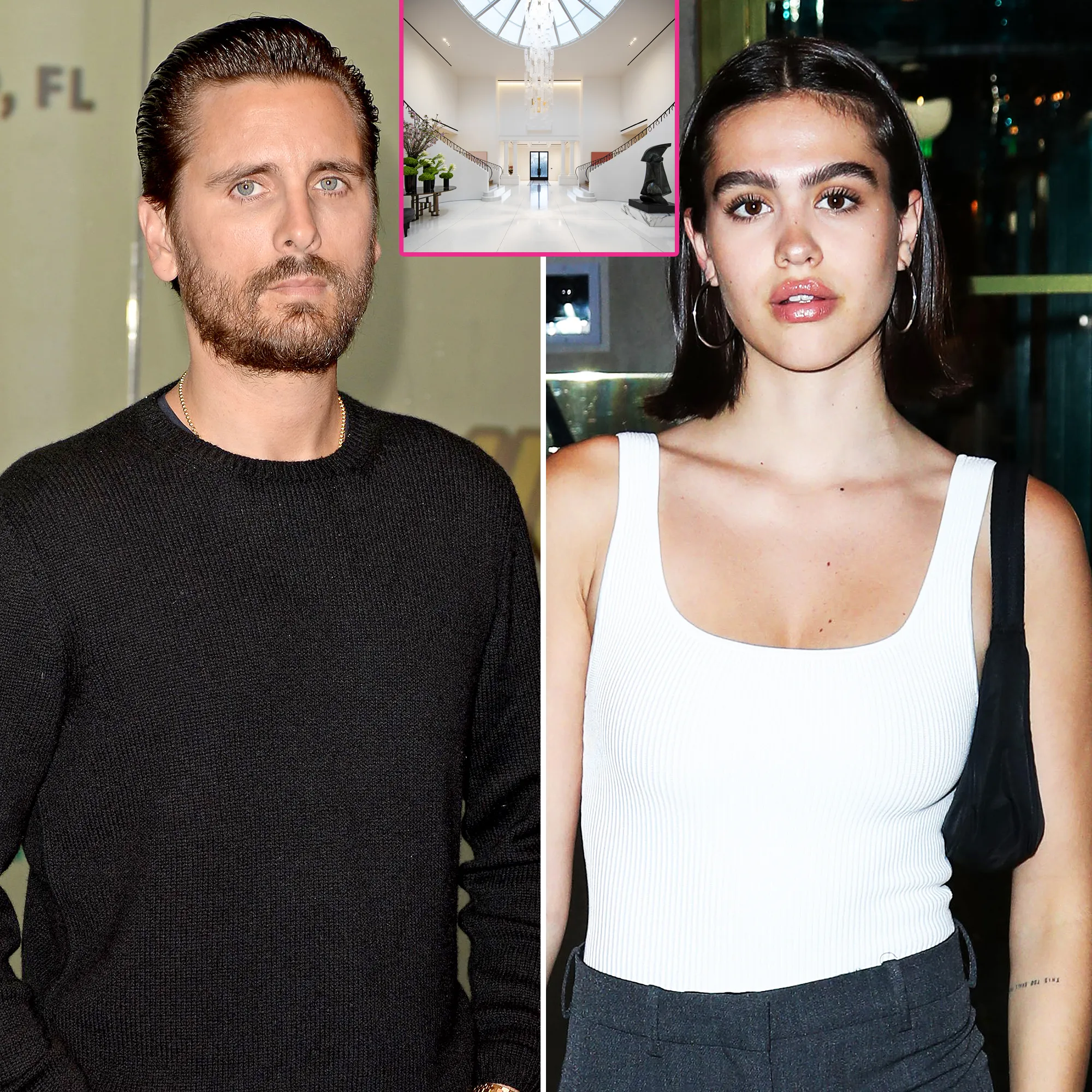 Scott Disick and Amelia Hamlin Go Househunting Together