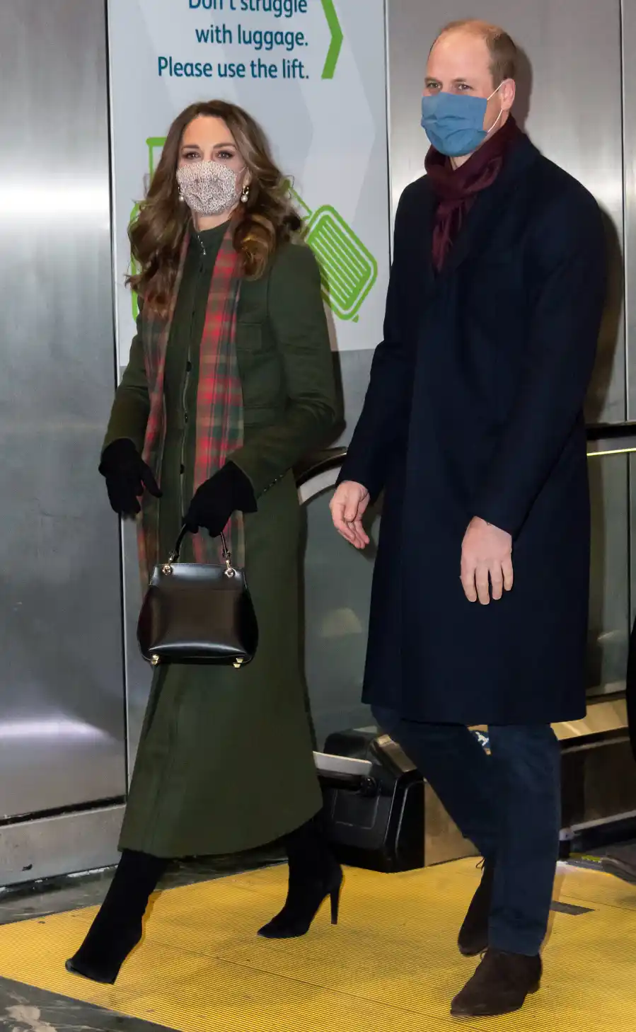 See Duchess Kate's Fabulous Winter Style During a 3-Day Train Tour of the UK