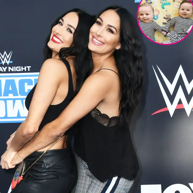 See Nikki and Brie Bella's Sons Matteo and Buddy's Pics Together