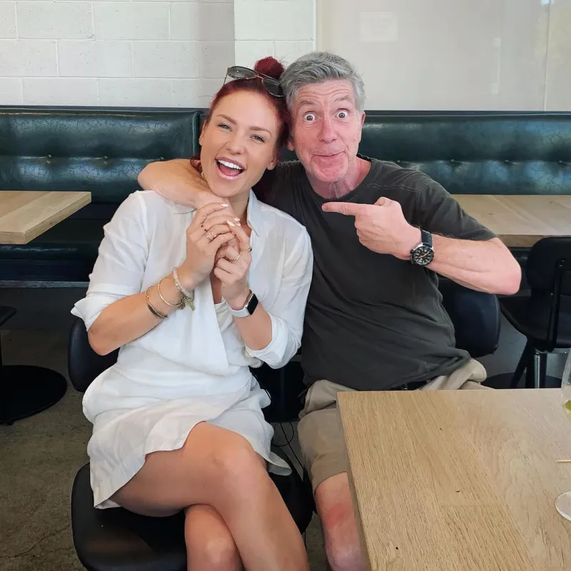 Sharna Burgess Reunites With Tom Bergeron After His ‘DWTS’ Exit: ‘I’ve Missed You’