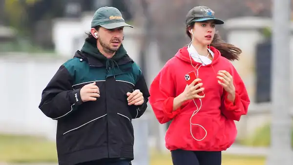 Shia LaBeouf Margaret Qualley Go Jog Amid Scandal