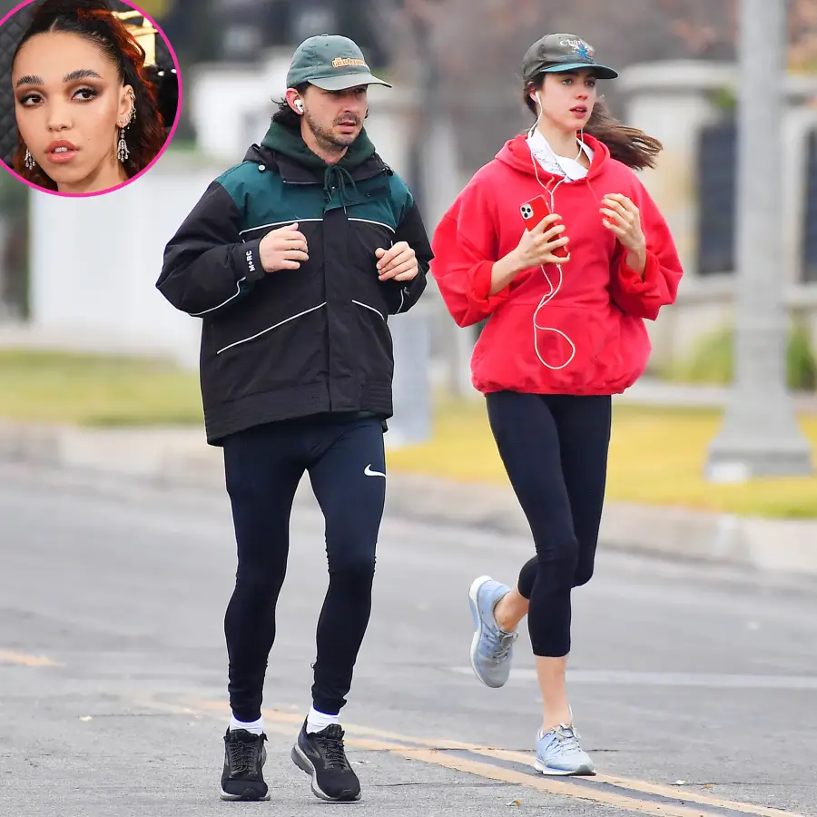 FKA Twigs Shia LaBeouf Margaret Qualley Go Jog Amid Scandal