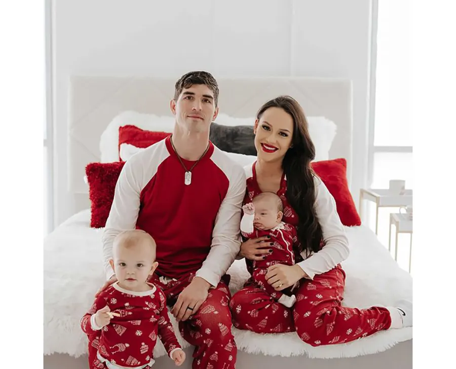 Jessica Graf and More Celeb Parents Wear Matching Pajamas With Their Kids