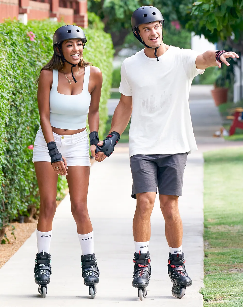 Tayshia Adams and Ben on The Bachelorette Tayshia Adams Dishes the Reason Behind Ivan Hall Exit and Why She Doesnt Regret Bringing Ben Smith Back