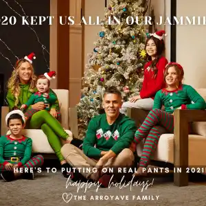 Teddi Mellencamp Holiday Card 2020