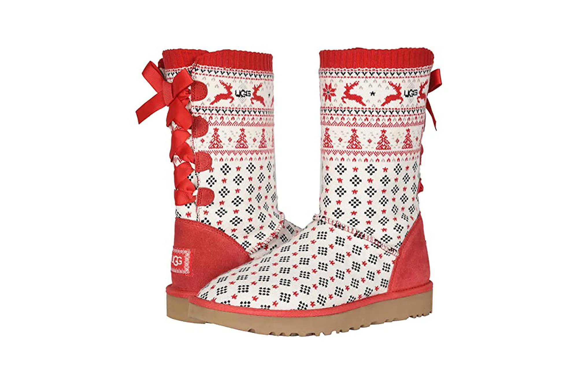 UGG Zappos 20th x Holiday Sweater Boot