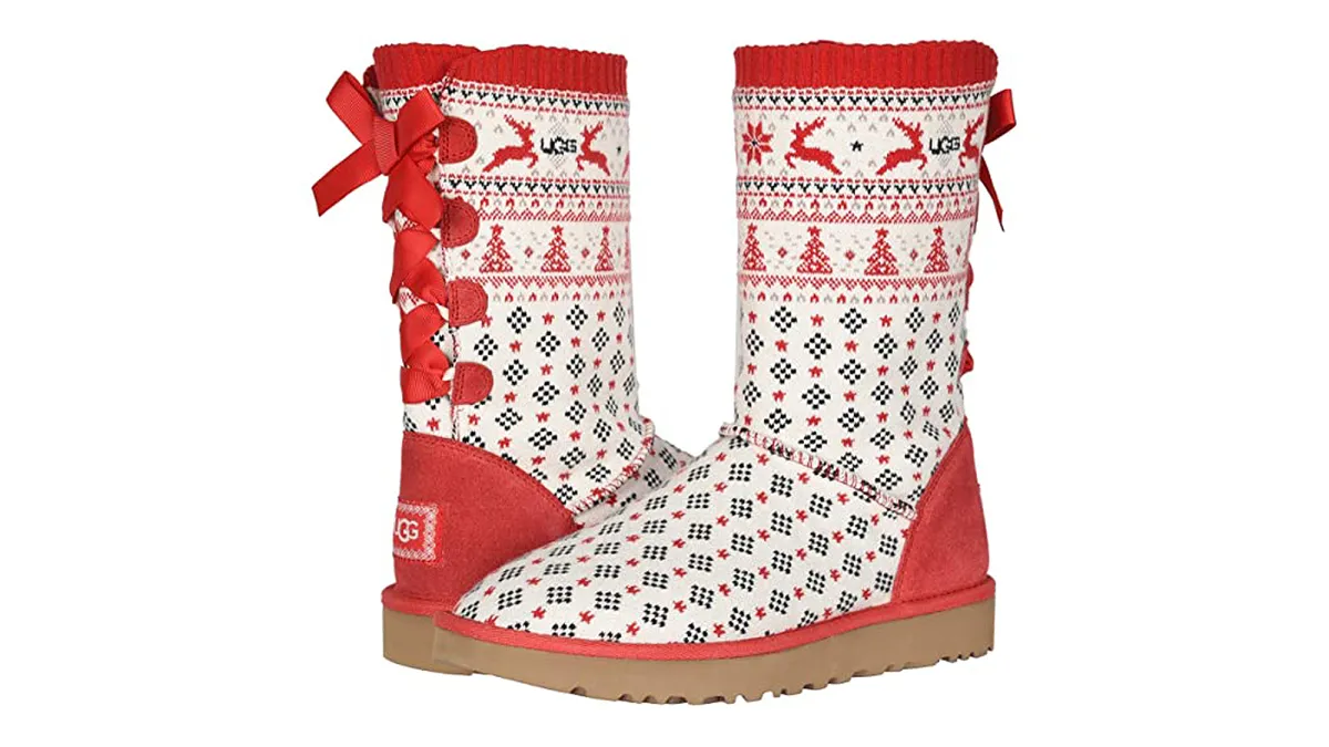 UGG Zappos 20th x Holiday Sweater Boot