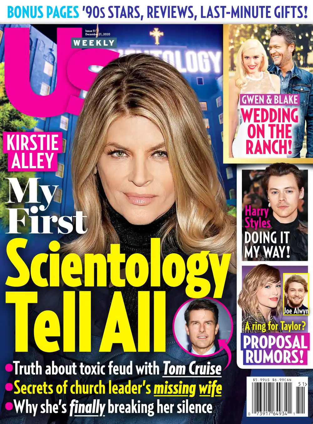 Luxury Handbag Shopping Issue 5120 Cover Scientology Kirstie Alley