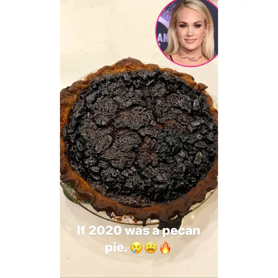 Carrie Underwood Celebrity Food Fails: See Awful Kitchen Disasters From the Stars