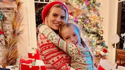 Jessica Simpson’s Family Album: At Replica Luxury Handbag With Maxwell, Baby Ace, and Eric Johnson