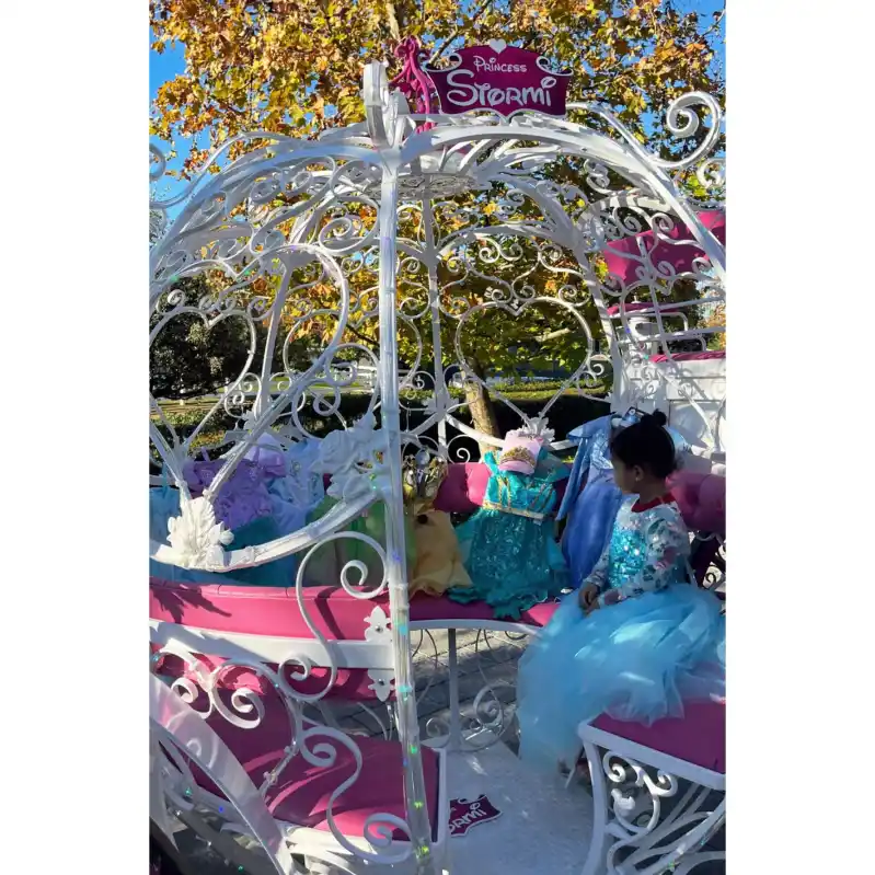 Travis Scott Gave Stormi a Personalized Princess Carriage for Christmas