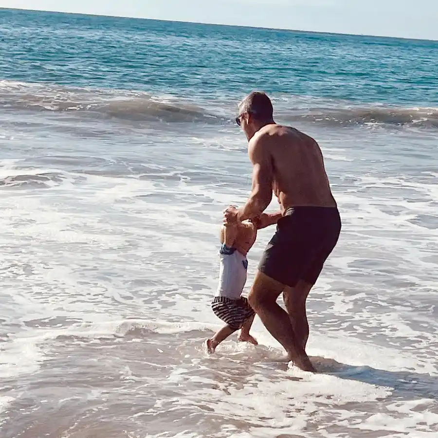 Ant Anstead Shows Off Beach Body With Son Amid Christina Anstead Divorce