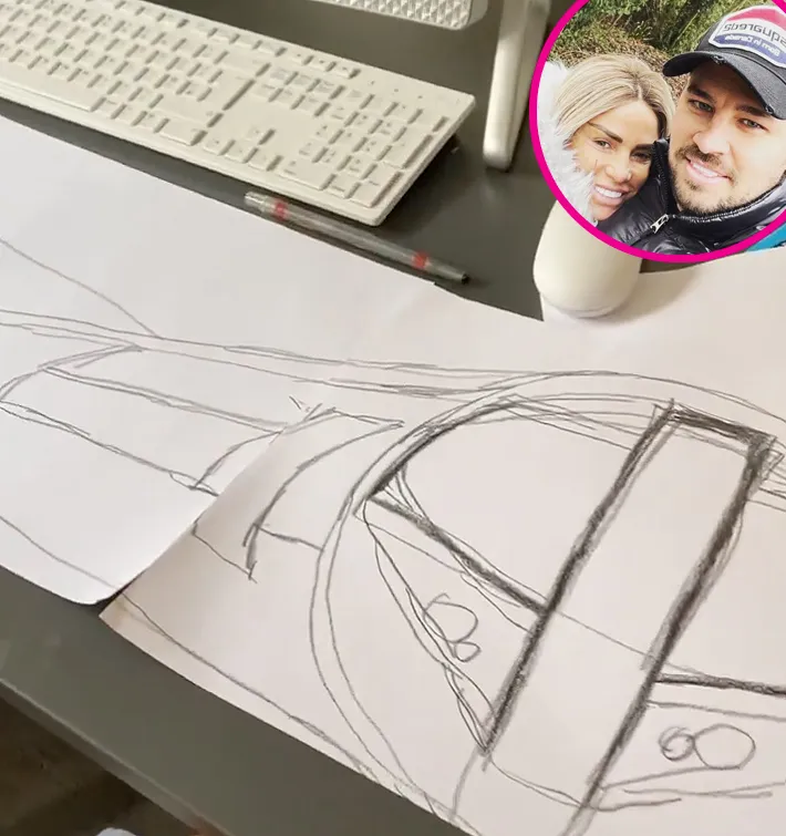 4 January 2021 katie-price-son-harvey-drawing-train-boyfriend-carl-woods Katie Price