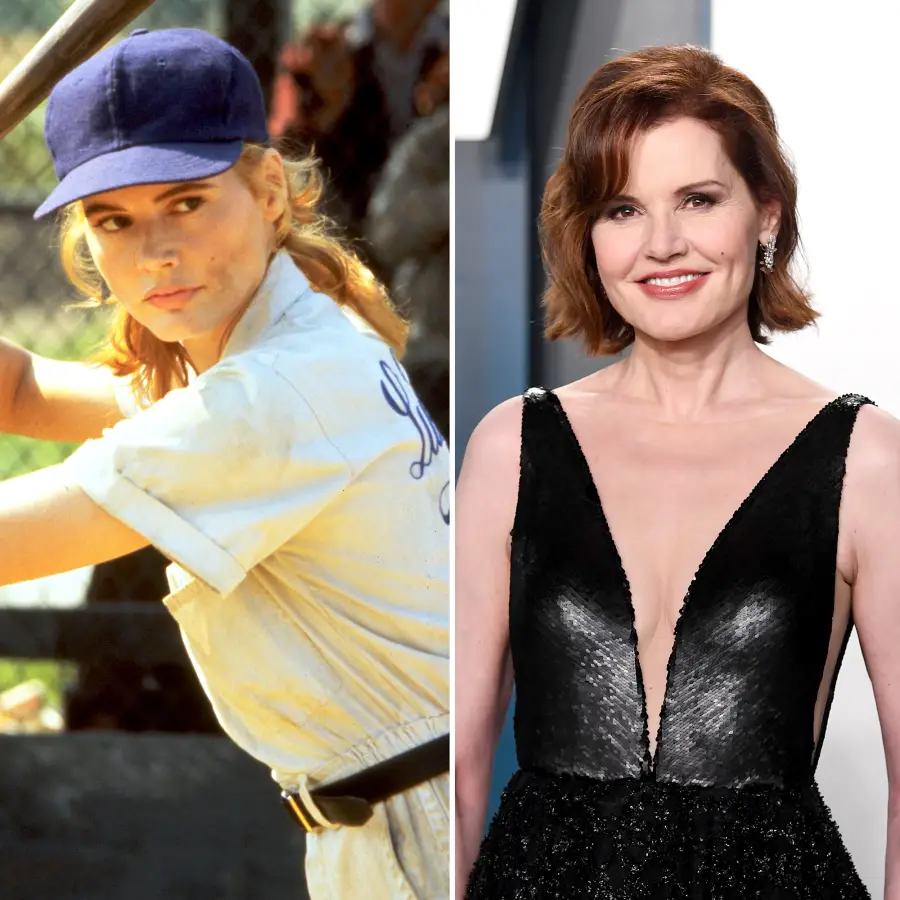 Geena Davis (Dorothy 'Dottie' Hinson) A League Their Own Cast Where Are They Now