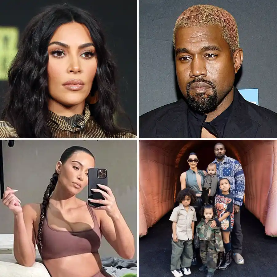 All the Signs Kim Kardashian Kanye West Were Headed Split