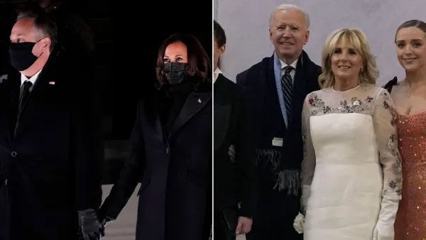All the Details on Kamala Harris and Dr. Jill Biden Inauguration Night Looks