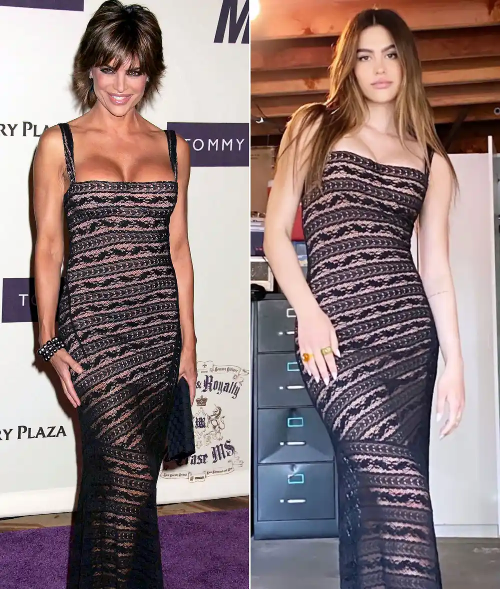 Amelia Hamlin Looks Incredible in Her Mom Lisa Rinna&rsquo;s Vintage Alaia Dress