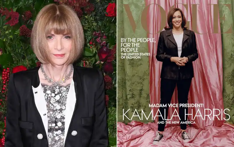 Anna Wintour Responds to the Backlash Over the Kamala Harris 'Vogue' Cover