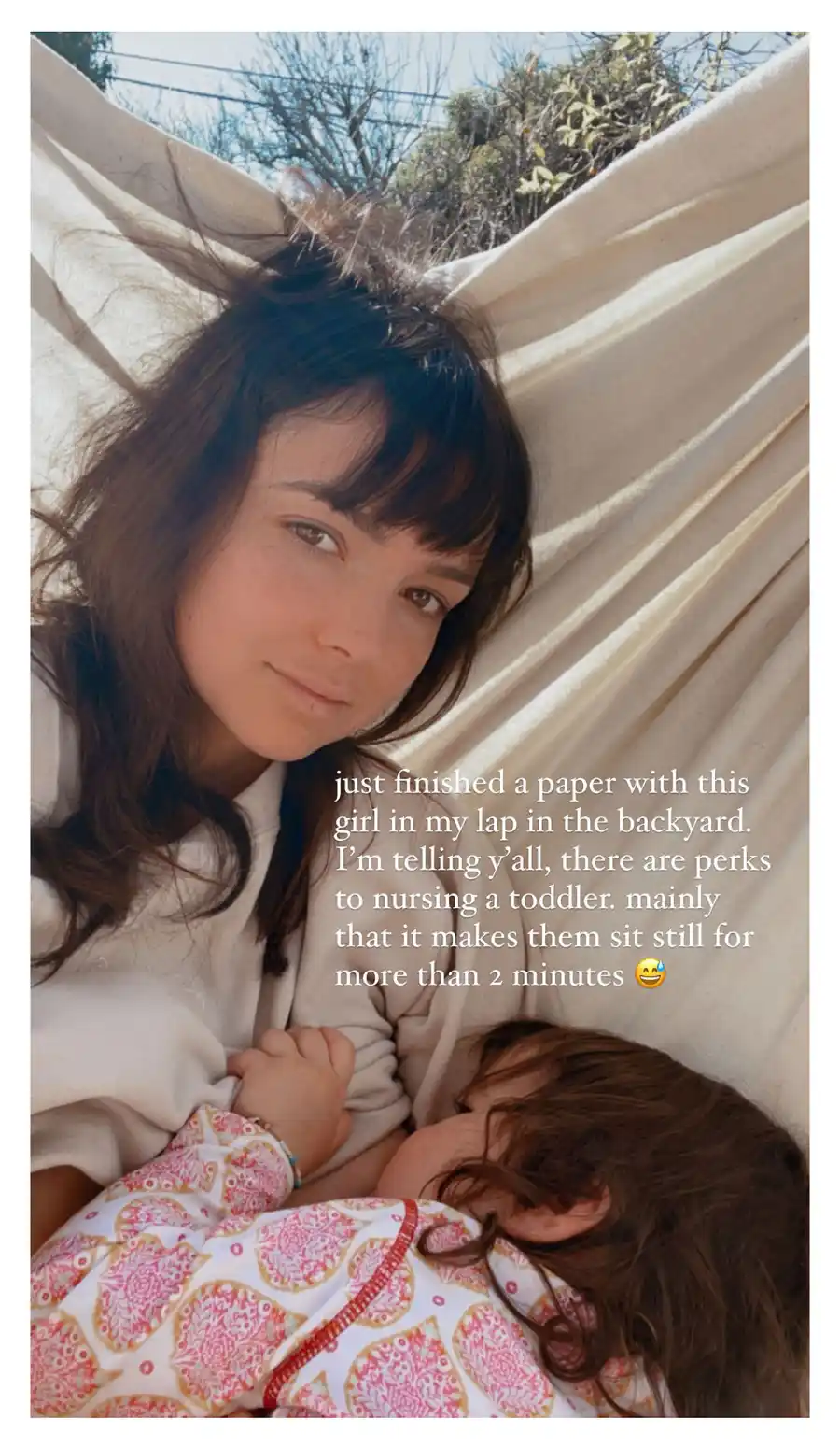 Bekah Martinez Breast Feeding