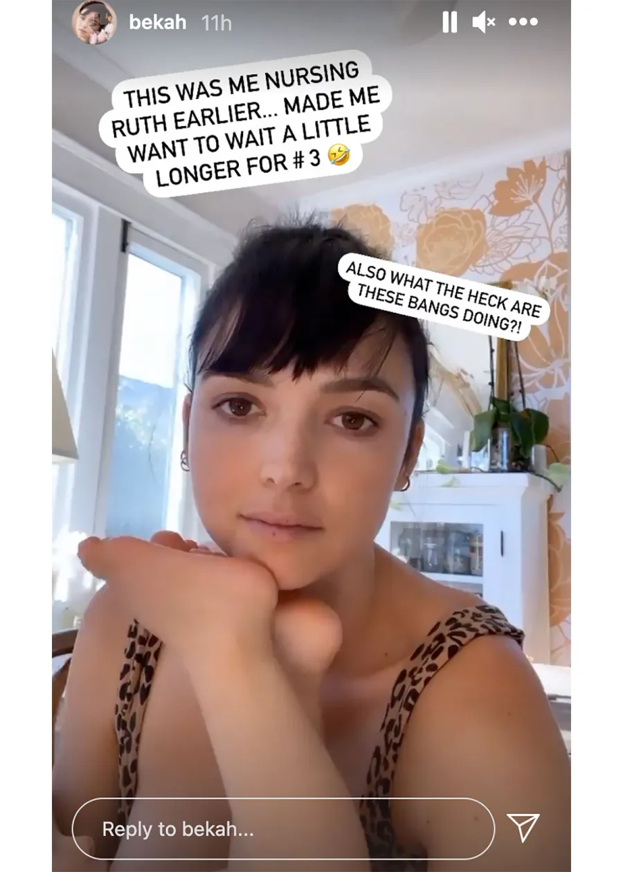 LOL! Why Bekah Martinez Wants to ‘Wait a Little Longer’ for Baby No. 3